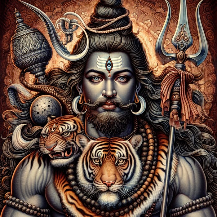 Shiva - Hindu God Art