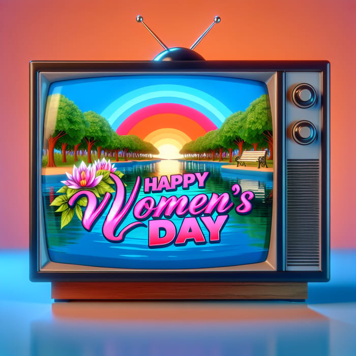 Joyful Women's Day Celebration | Nature Scene on Virtual TV