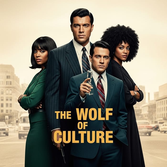 The Wolf of Culture - Creative Movie Cover The Wolf of Culture - Creative Movie Cover