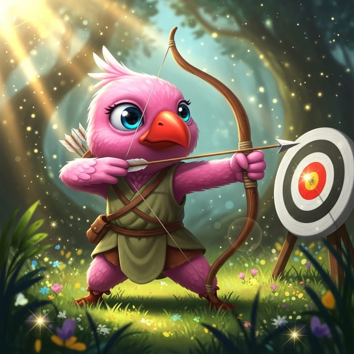 Colorful Avian Archer for Kids Colorful Avian Archer for Kids