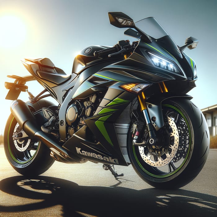 Kawasaki Ninja ZX6R Sport Motorcycle – Power & Style