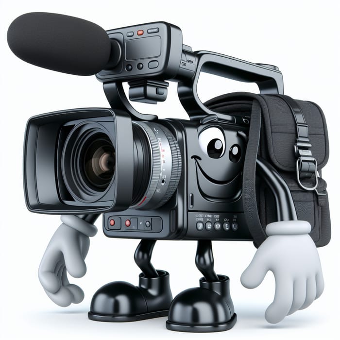 Happy Cartoon Digital Video Camera with Accessories