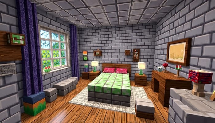 Minecraft-Inspired Block Room Decor Ideas