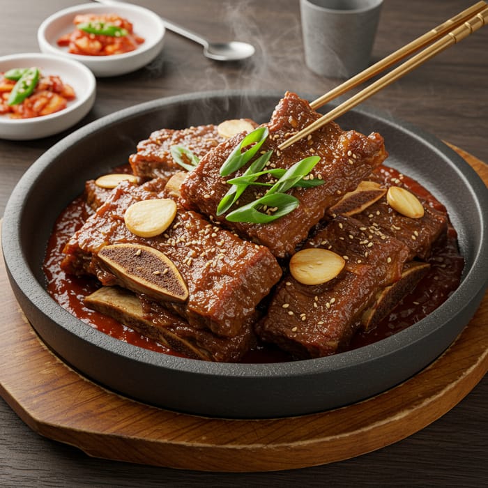 Delicious Galbijjim Recipe - Korean Braised Short Ribs