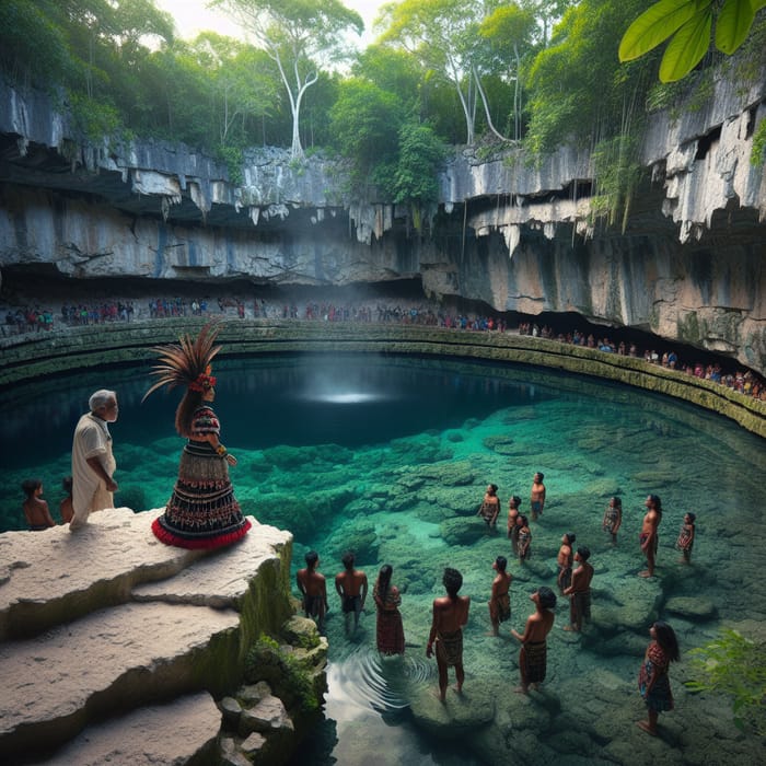 Mayan Cenote Surrounded by Beauty | Yucatán Peninsula Image Mayan Cenote Surrounded by Beauty | Yucatán Peninsula Image