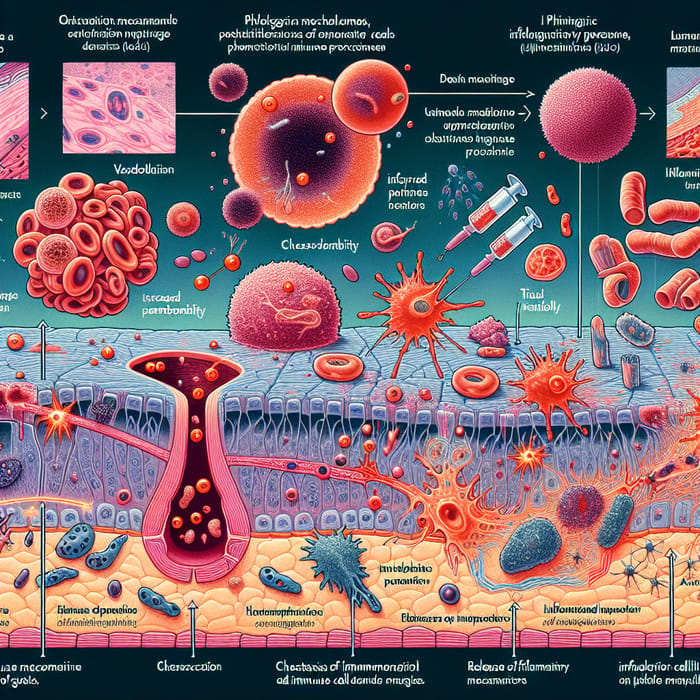 Inflammatory Processes & Phlogogenic Mechanisms: Illustrated Guide