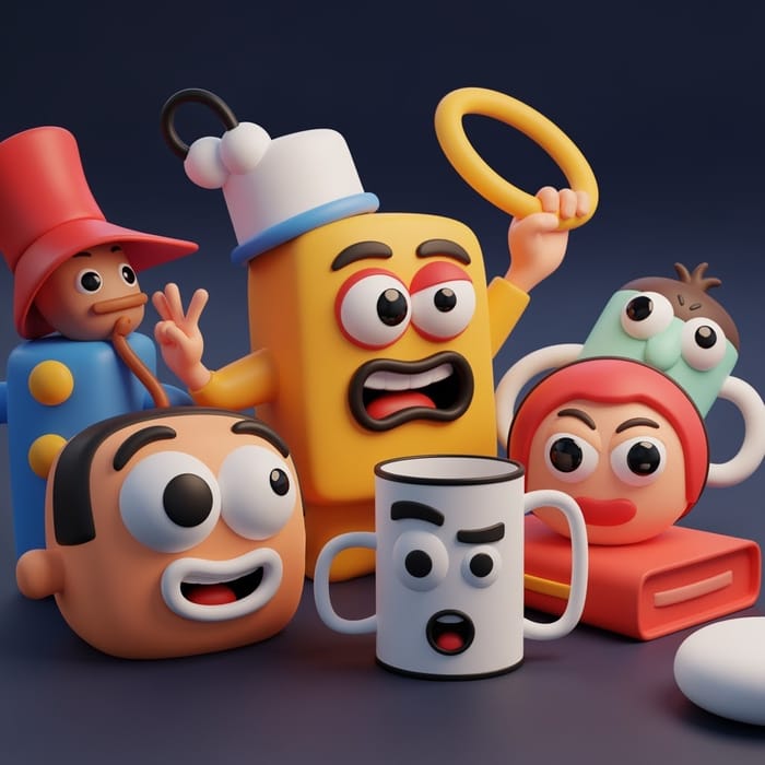 3D Toon Art: Creative Visuals for Your Projects