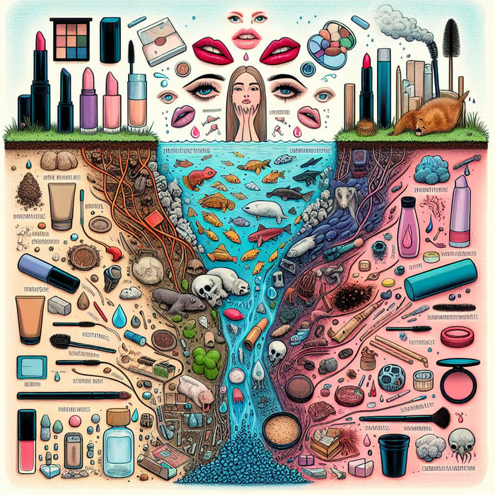 Impact of Cosmetics: Environmental Harm & Health Risks