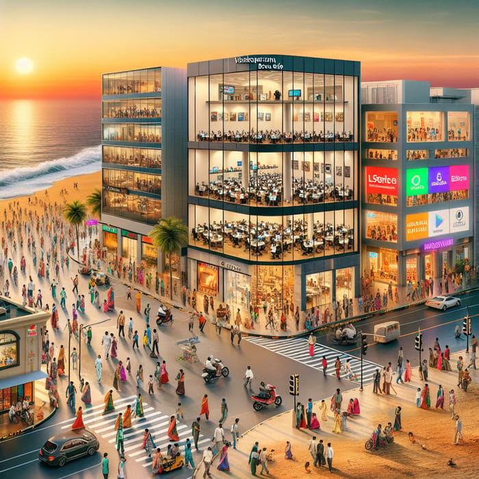 Visakhapatnam Technology and Commerce Scene - Beachside IT Companies and Shopping Malls