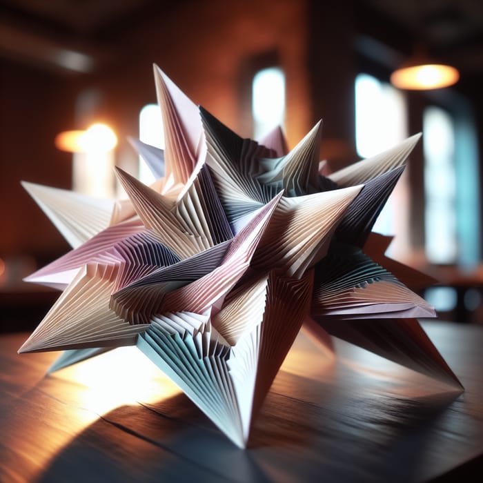 Abstract Origami Art - Play of Light