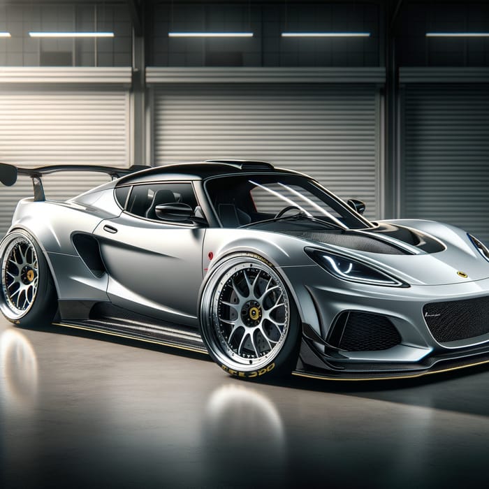 Stunning Lotus Emira with BBS LM Wheels Captured in Photo