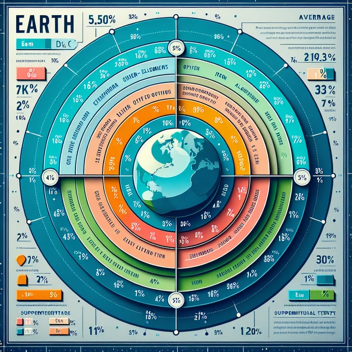 Composition of Earth's Elements and Percentages