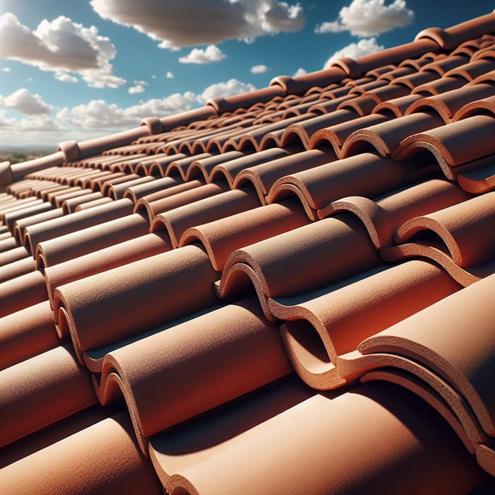 Terracotta Roof Tiles: A Detailed View of Chapa de Techo