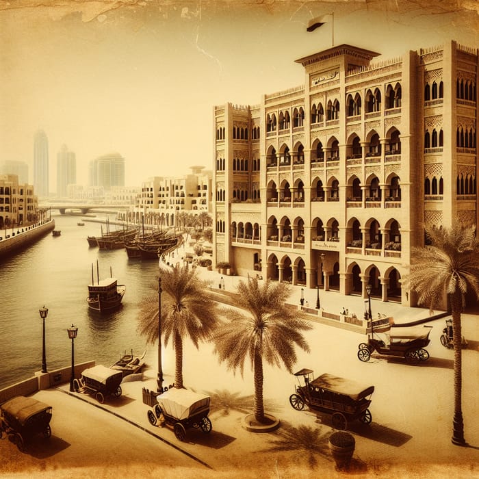 Vintage Radisson Blu Creek Dubai