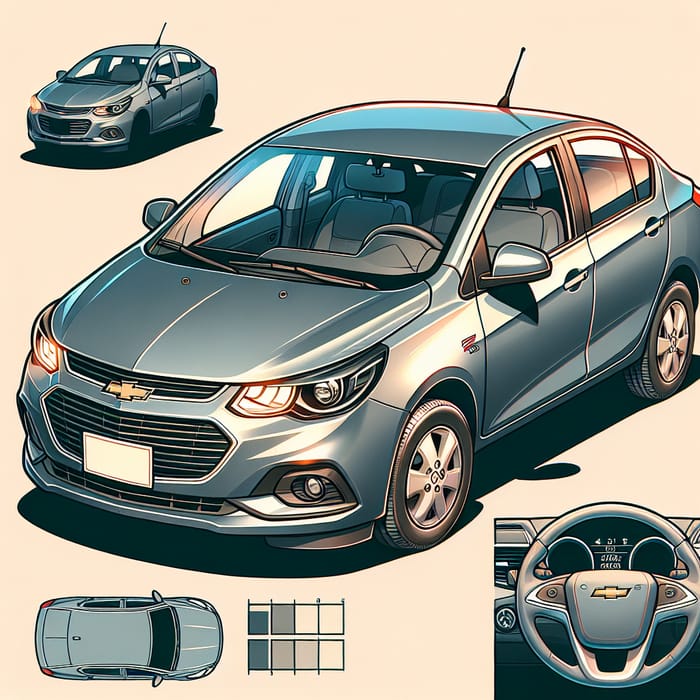 Chevrolet Celta: Sleek Design, Compact Size & Modern Look Unveiled