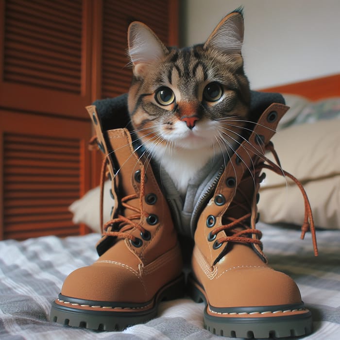 Un Gato con Botas - Stylish Cat Footwear