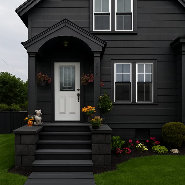 Stylish Home Upgrade: Steps & Composite Deck Stylish Home Upgrade: Steps & Composite Deck