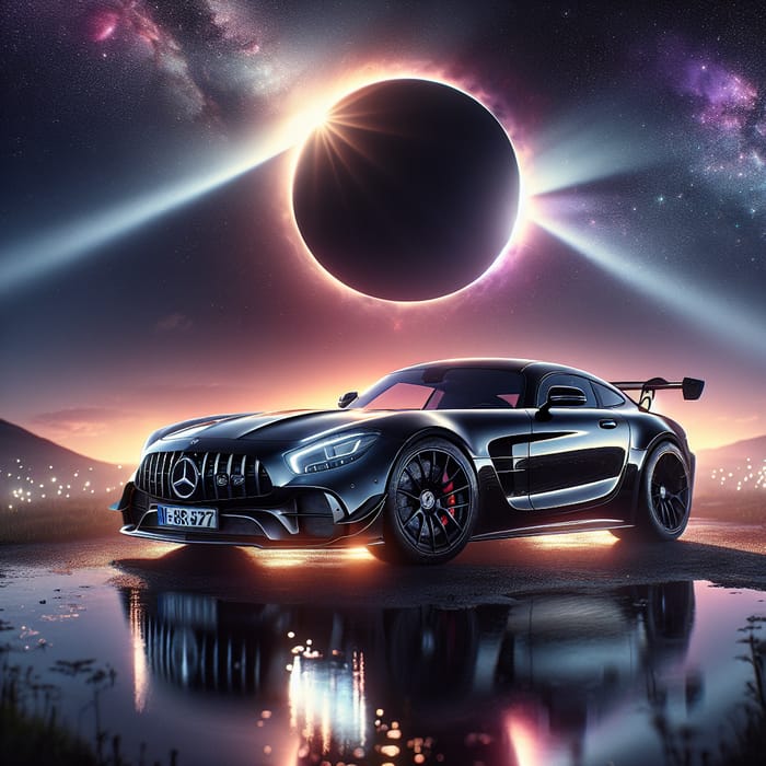 Mercedes GTR Black Series: Eclipse Elegance