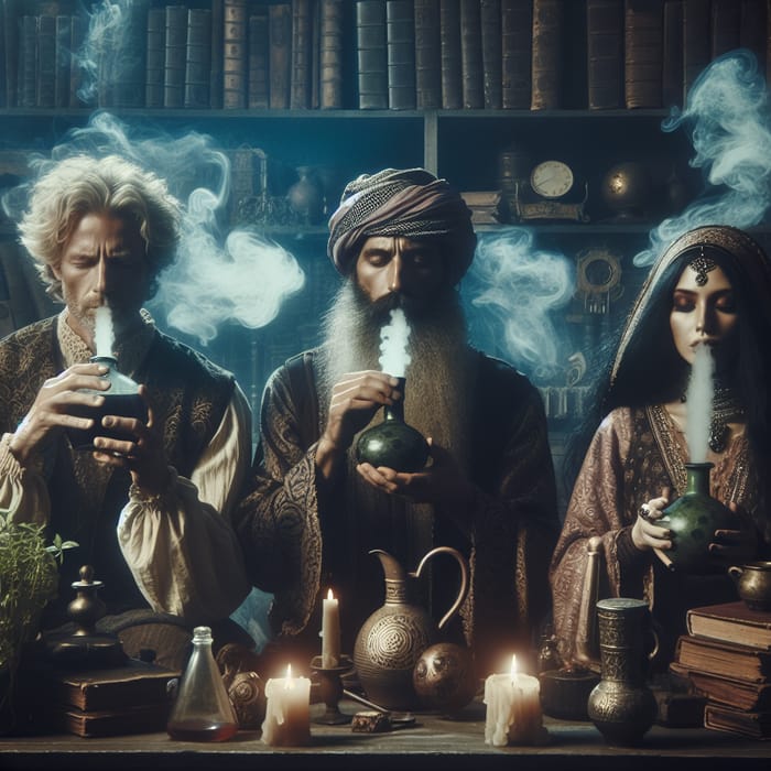 The Three Wizards: A Magical Gathering