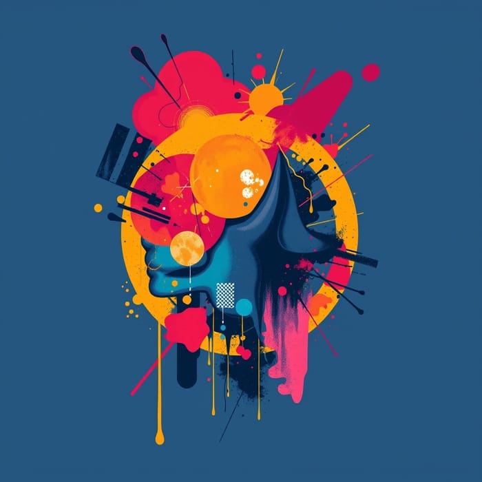 Trendy Abstract Art for T-Shirts | Unique Designs