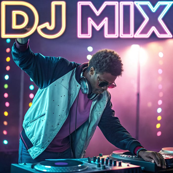 YouTube Thumbnail for DJ Mix Video