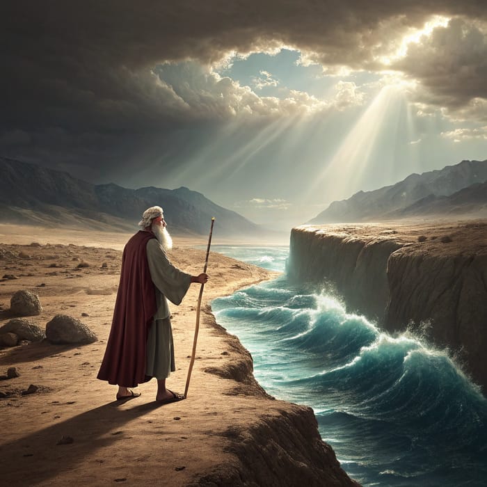 Moses Opens the Red Sea: A Biblical Miracle