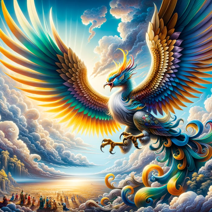 Kunpeng: Majestic Legendary Bird in Ancient Chinese Mythology