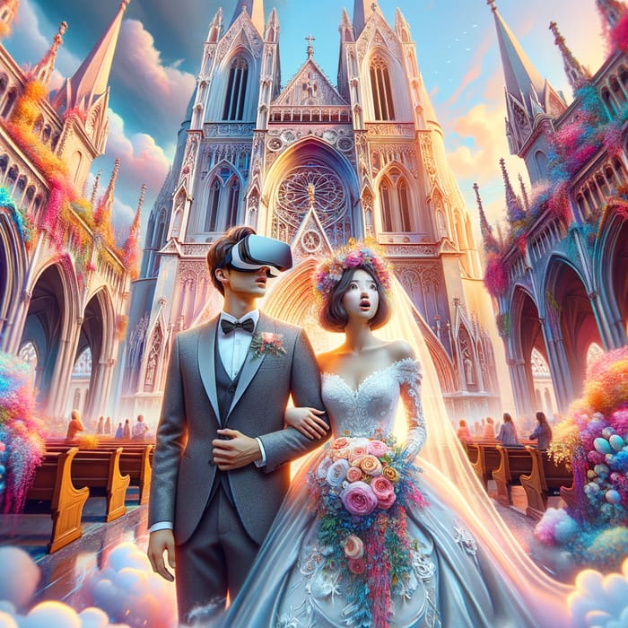 Virtual Fairytale Wedding - Enchanting European Church VR Experience