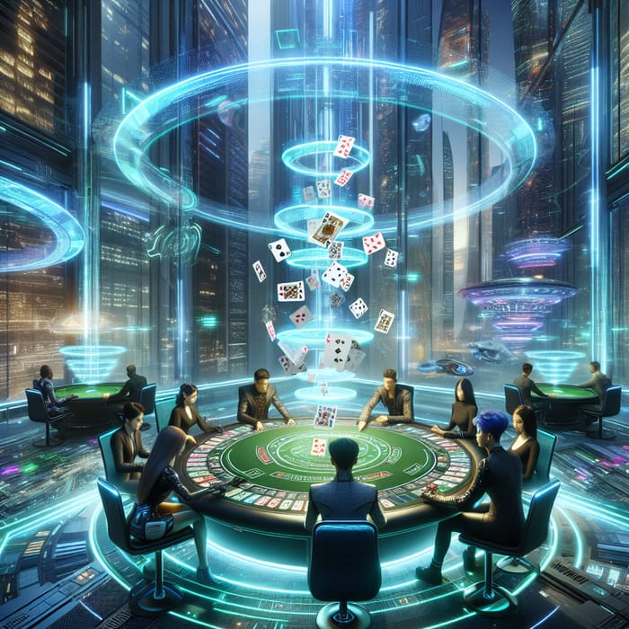 Futuristic Baccarat: A High-Tech Gaming Experience