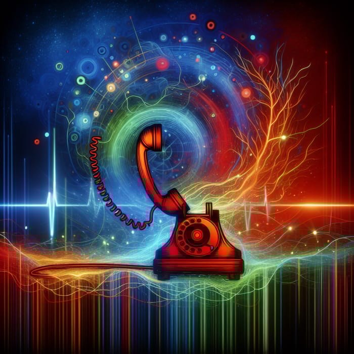 Abstract Interpretation of a 911 Call | Artistic Representation Abstract Interpretation of a 911 Call | Artistic Representation