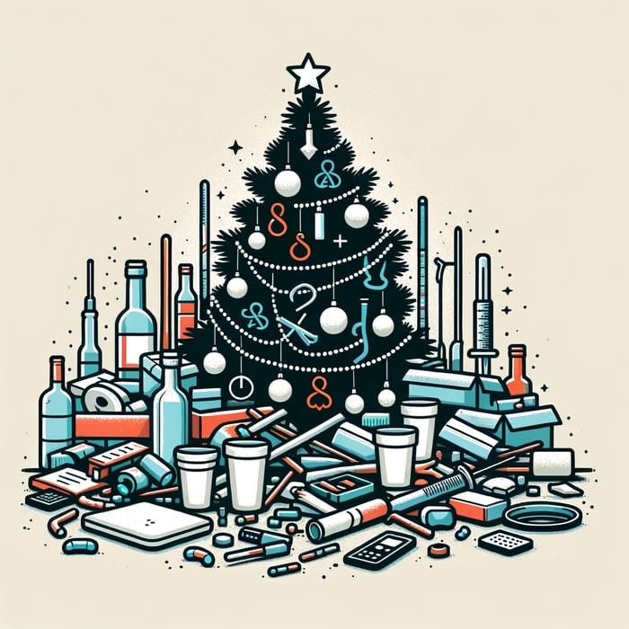 Christmas Disaster: Addiction and Drugs in Clean Design Space