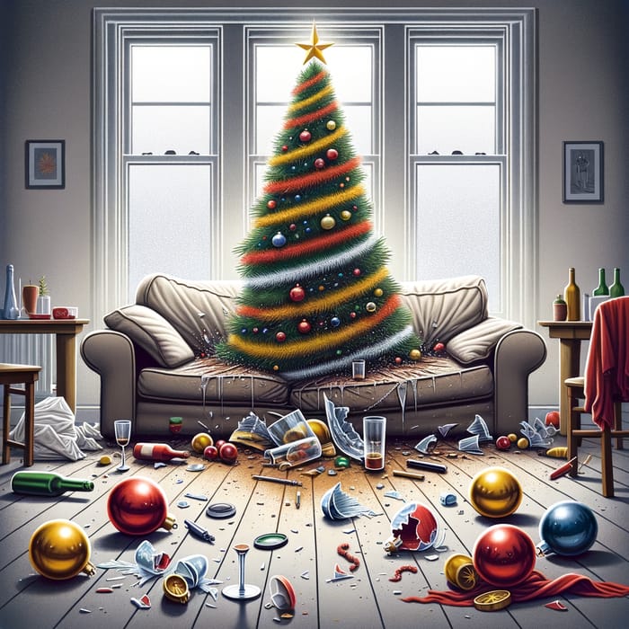 Impacts of Addiction on the Holidays | Cautionary Visual