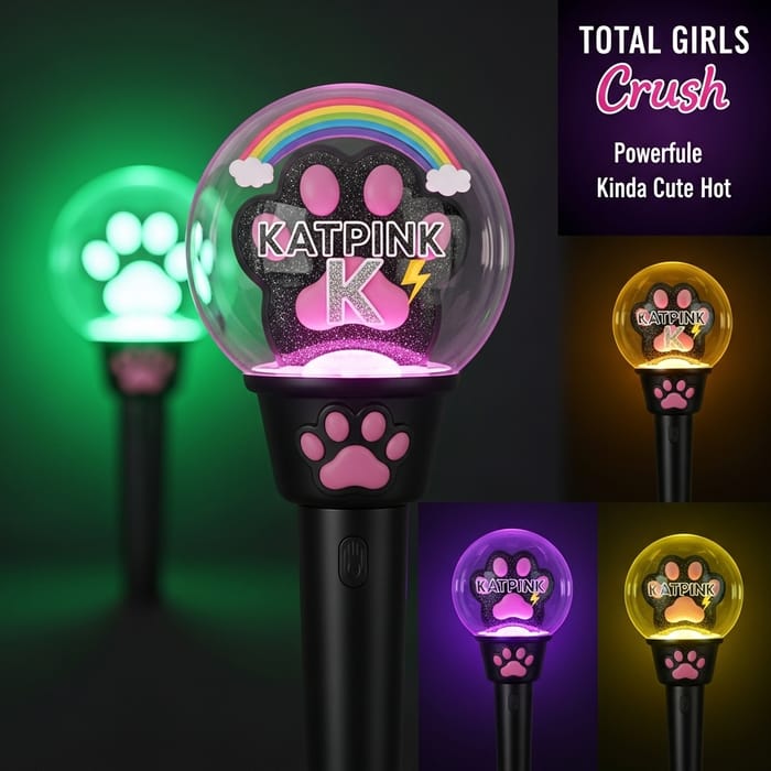 Stylish Kpop Lightstick - KATPINK Design Stylish Kpop Lightstick - KATPINK Design