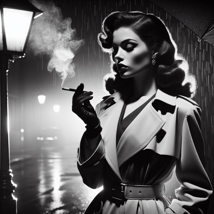 Vintage Film Noir: Rachael Wilson Character