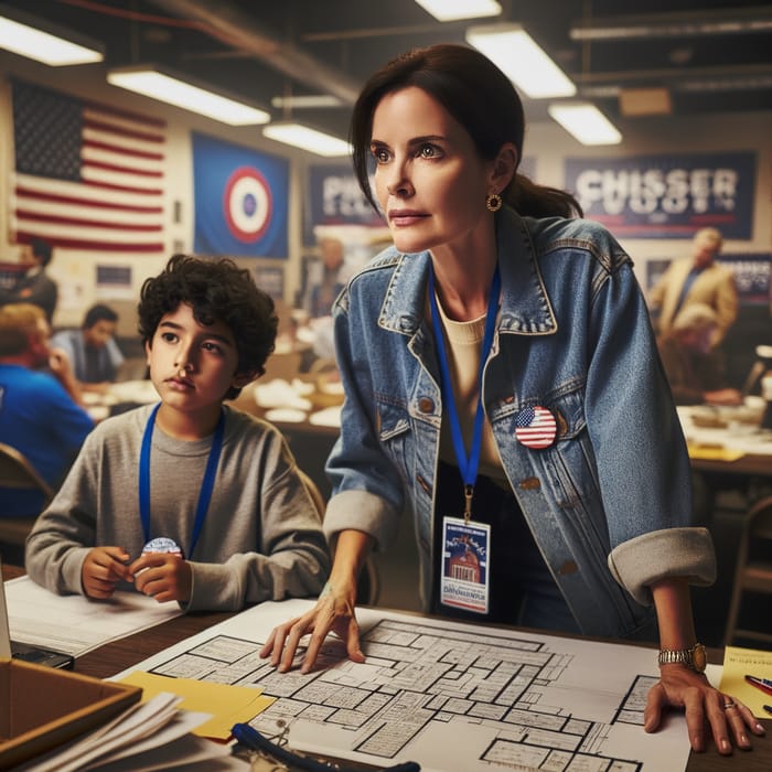 Intense Documentarian Captures Political Drama in Campaign Office with Boy