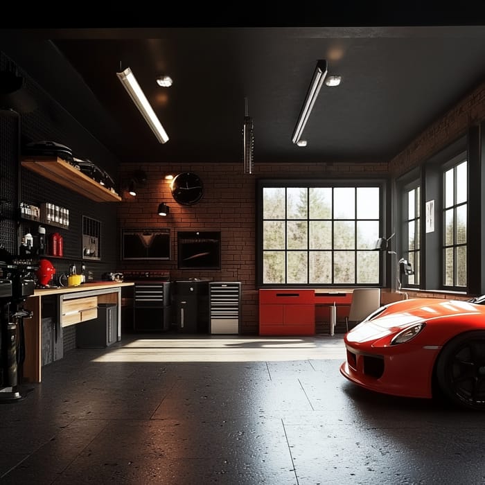 Stylish Garage Interior Design Ideas