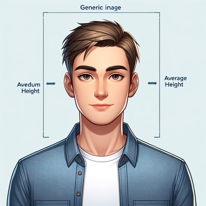 Smiling Person in Casual Clothing | Medium Build & Height