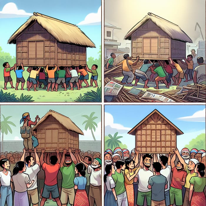 Celebrate Bayanihan: A Unique Filipino Comic Strip