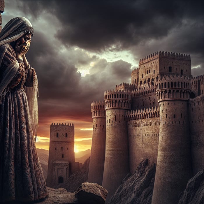 Tragic Suicide of a Kurdish Woman at Ancient Van Castle