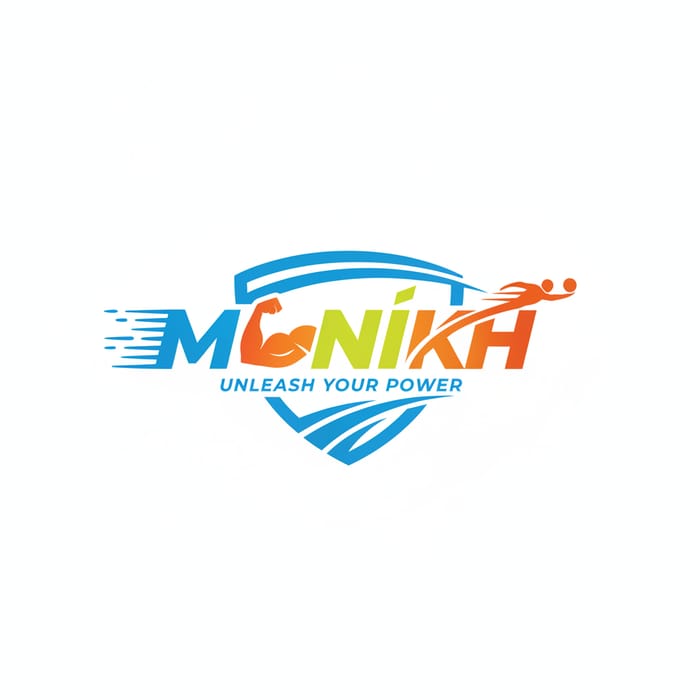 Dynamic Logo Design for MONIKH Sports Apparel Dynamic Logo Design for MONIKH Sports Apparel