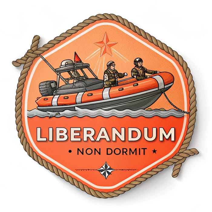 Liberandum Non Dormit: Safety Badge