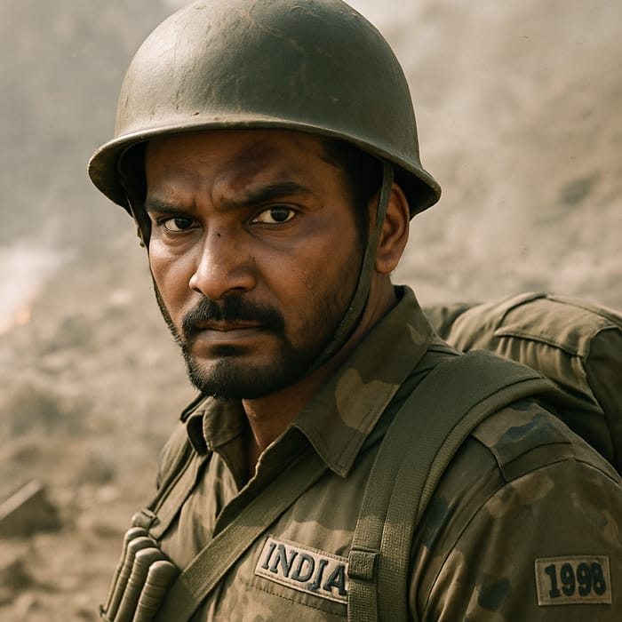 1999 Kargil War Indian Army Soldier