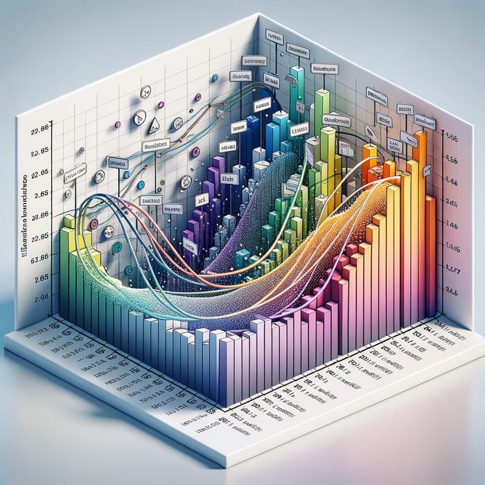 Parametric Graph: Education Trends in Enrollment, Graduation, and Literacy