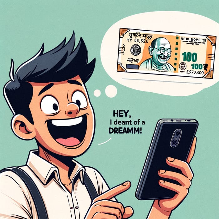 100 Rupee Note in Dream: A Friend's Surprise