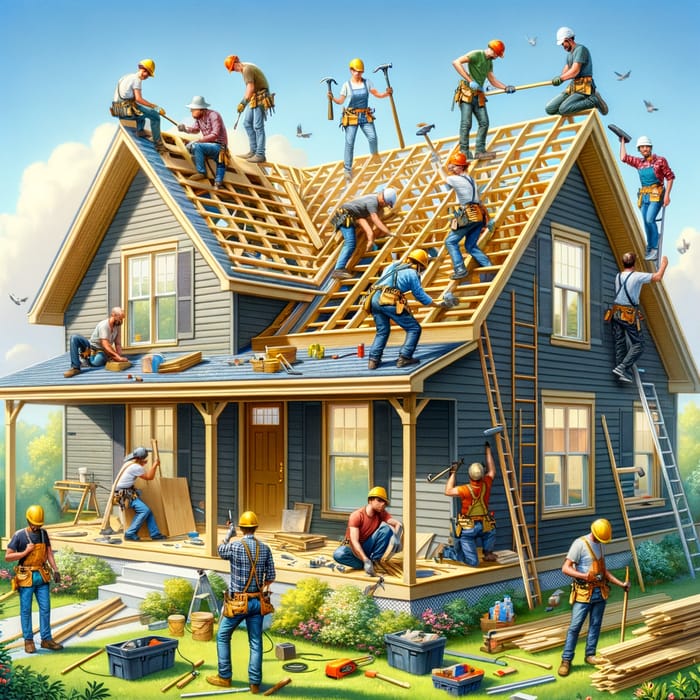 Roof Repair for Private Frame Houses – Expert Services