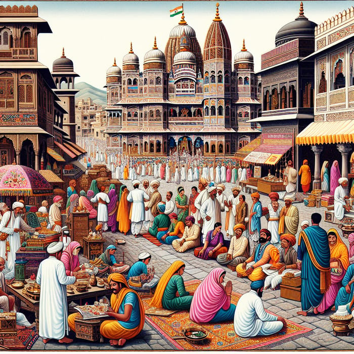 Religious Tourism in India: Traditional Indian Art Scene