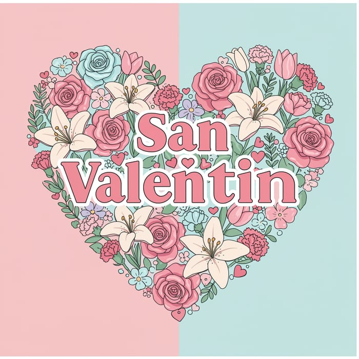 Celebrate San Valentain with Love and Joy