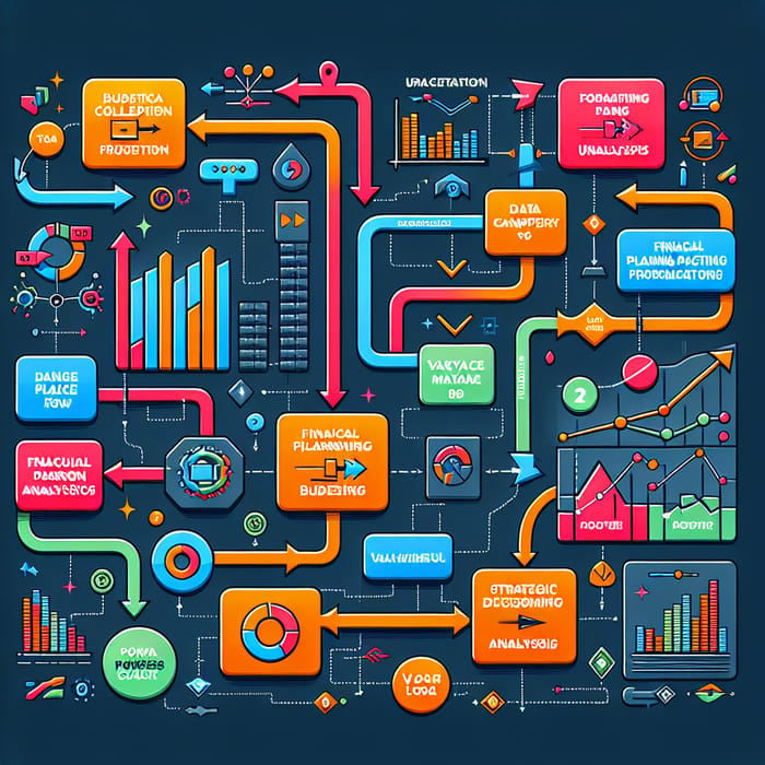 Financial Planning Flow Chart in Power BI