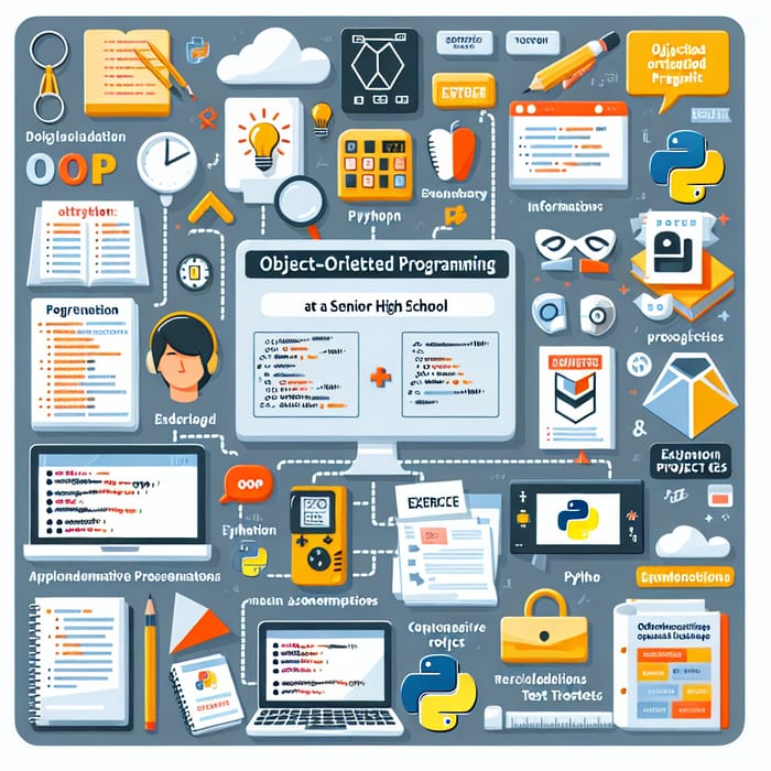 Comprehensive OOP Teaching Kit for Senior High School: Python, Notes, Videos, Projects Comprehensive OOP Teaching Kit for Senior High School: Python, Notes, Videos, Projects