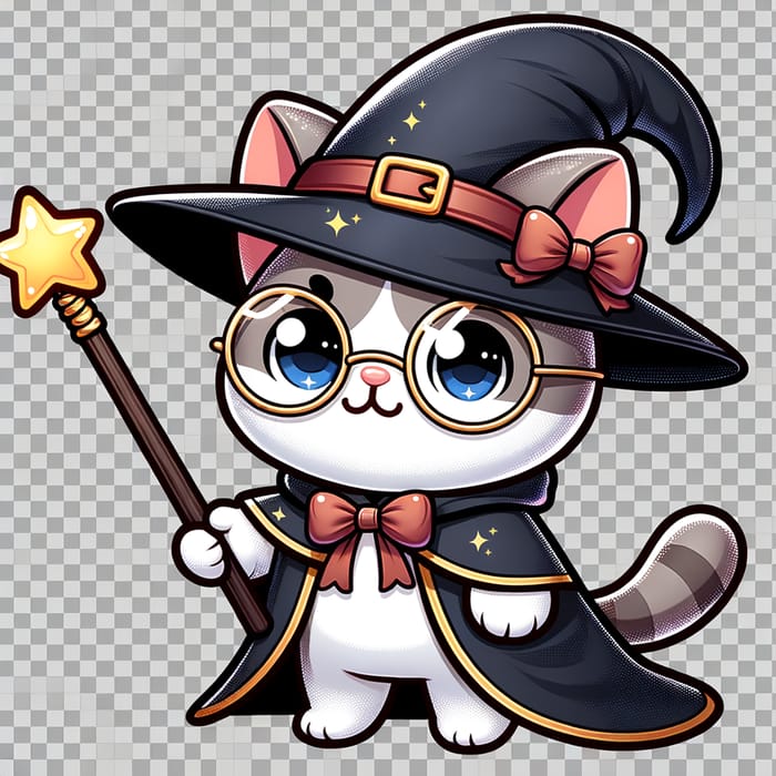 Adorable Wizard Cat Costume | Hello Kitty Inspired